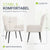 Ohrensessel mit optionalem Hocker Odense