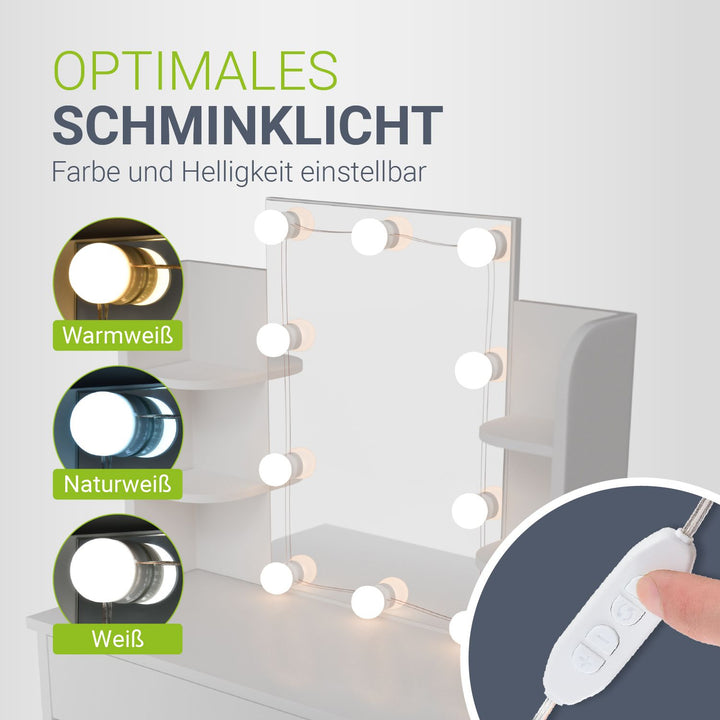 Schminktisch Zoey & Hocker Tonia