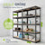 Lagerregal Basic 2er bis 8er Set 180 x 90 x 40 cm