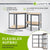 3er Regalsystem 1 Corner & 2 Easy