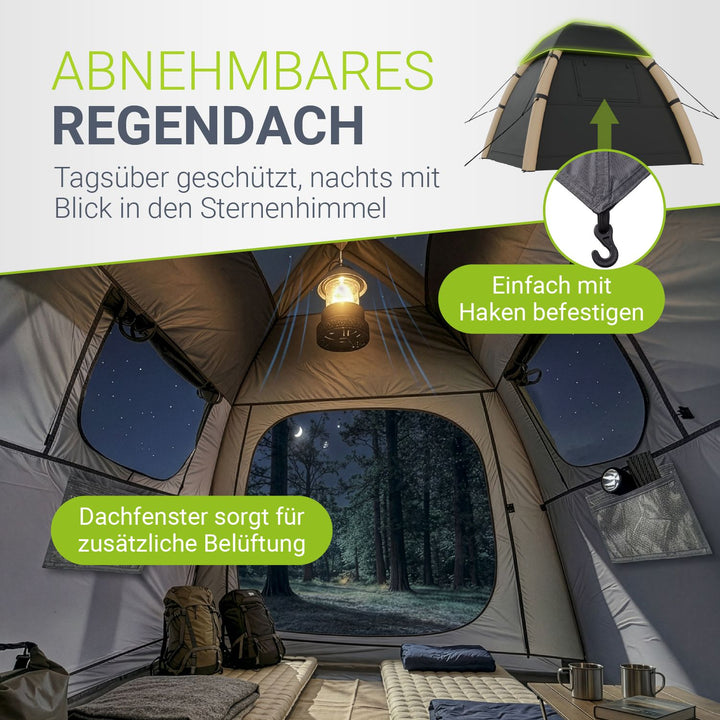 campingzelt luft Campingzelt aufblasbar EasyFlow