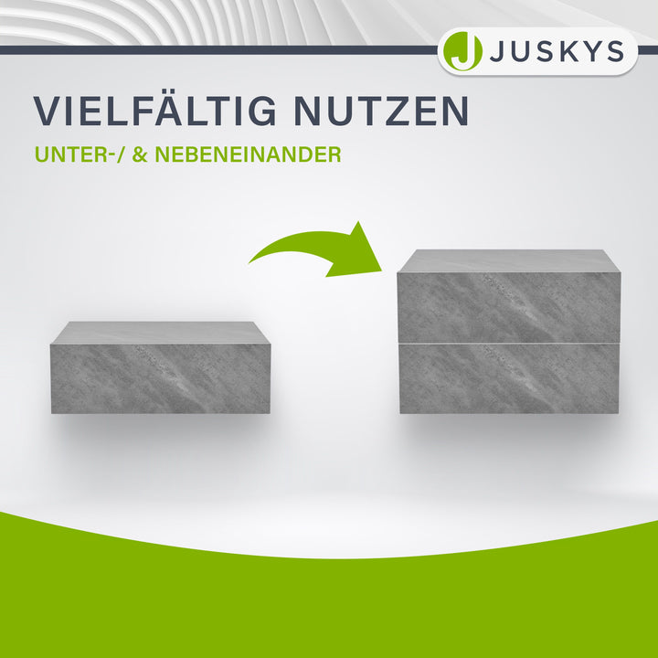 2er Set Nachttisch hängend