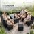 Rattan Lounge Manacor