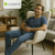 Ohrensessel mit optionalem Hocker Odense