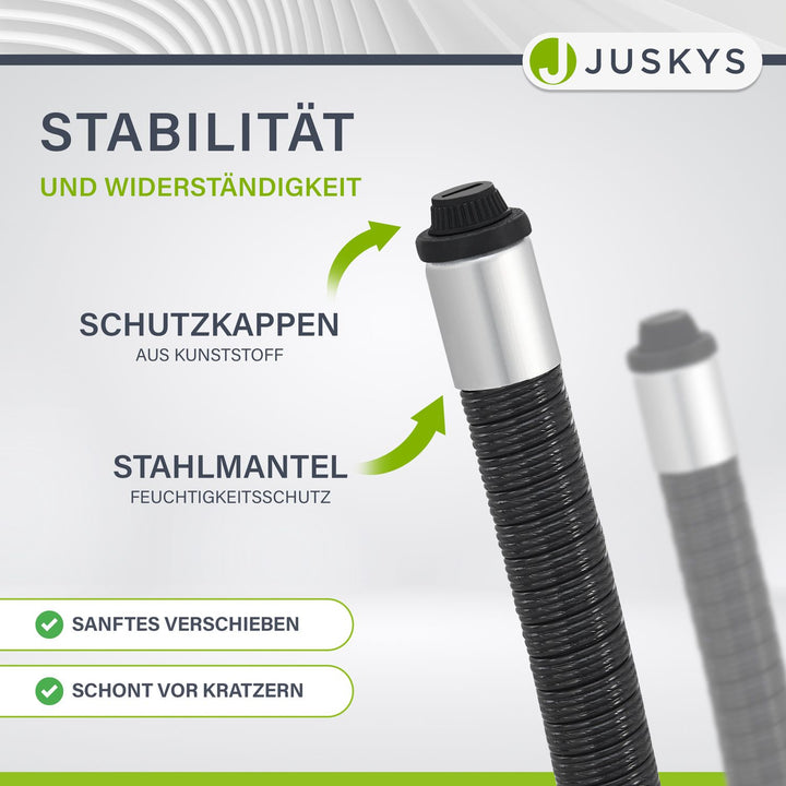 Eckiger Polyrattan Gartentisch Yoro