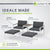 Sofa Gartenmöbel Set Bari
