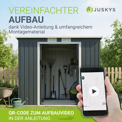 Gerätehaus Metall
