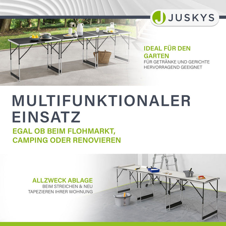 aldi campingtisch set Alu Multifunktionstisch 3-teilig