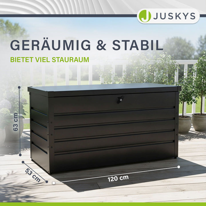 garten aufbewahrung metall Metall Auflagenbox Limani