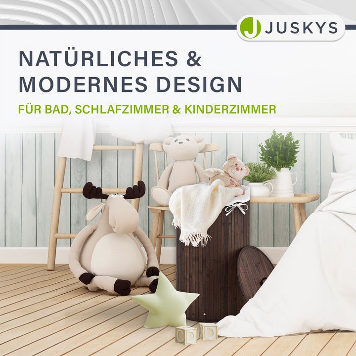 Bambus Wschekorb Curly-Round