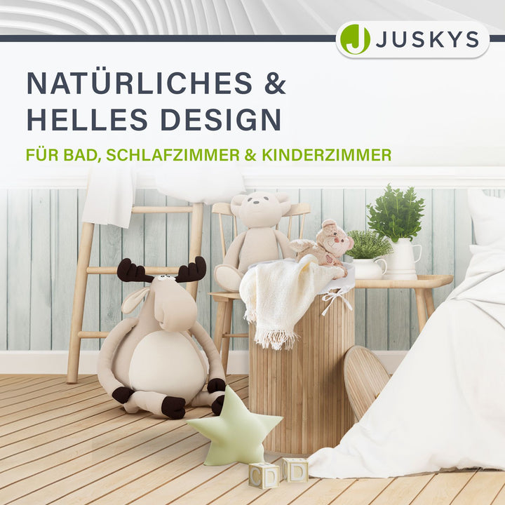 bambus wäschekorb dänisches bettenlager Bambus Wäschekorb Curly-Round
