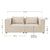 Modulares Sofa Domas S - 2 Sitzer