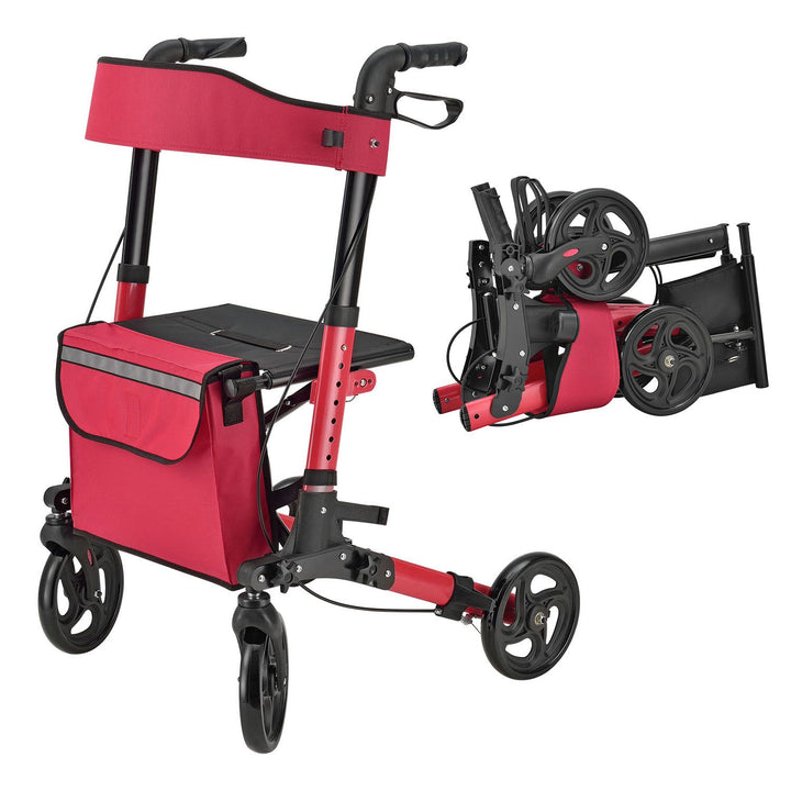 Aluminium Rollator Vital mit Sitz