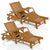 Gartenliege klappbar SunScape