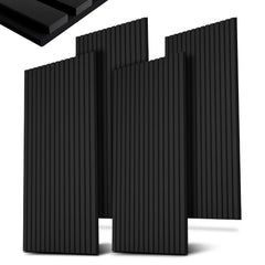 Akustikpaneele Holzoptik 4er Set