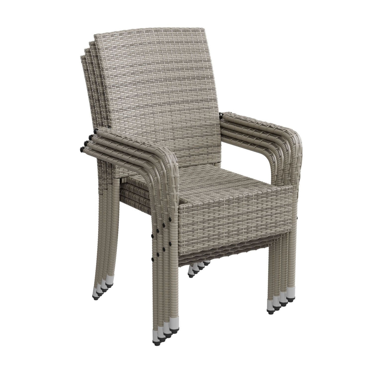 Polyrattan Gartenstühle Yoro
