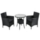 Polyrattan Balkon Set Bayamo