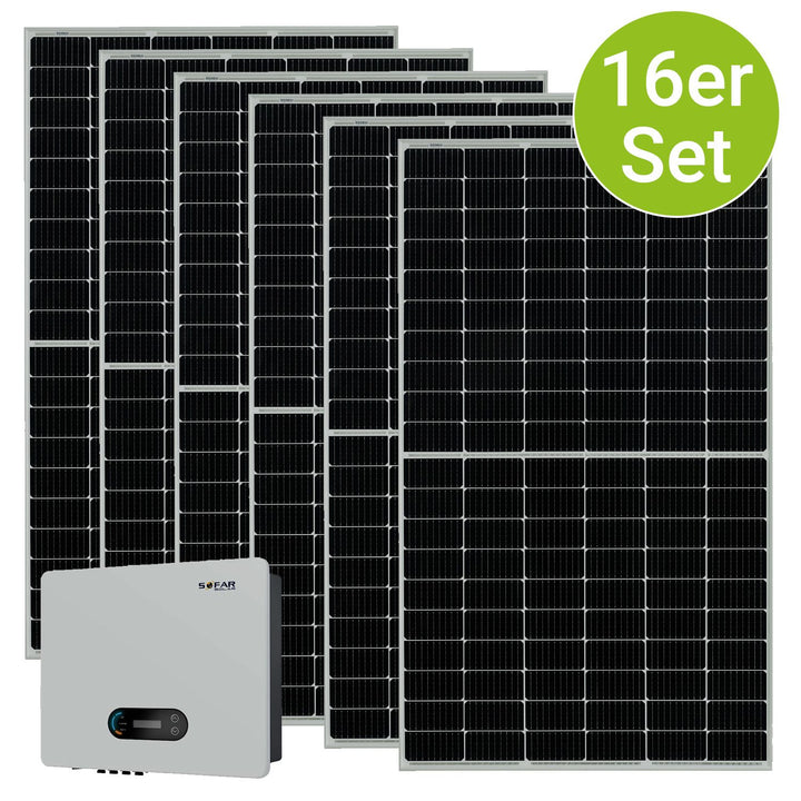 Solaranlage mit Ulica Solarmodulen und Sofar Wechselrichter