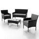 Polyrattan Sitzgruppe Fort Myers