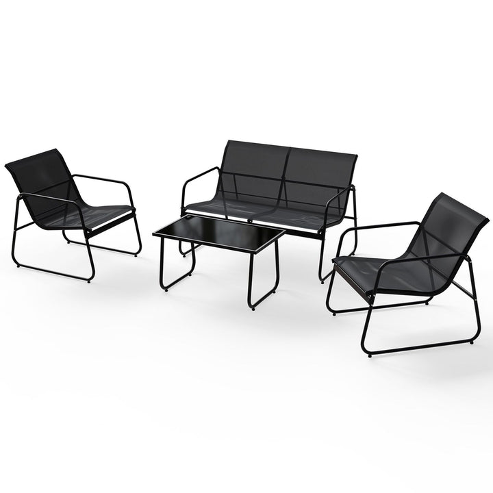 action markt campingtisch Gartenmöbel Set Genua 4-teilig