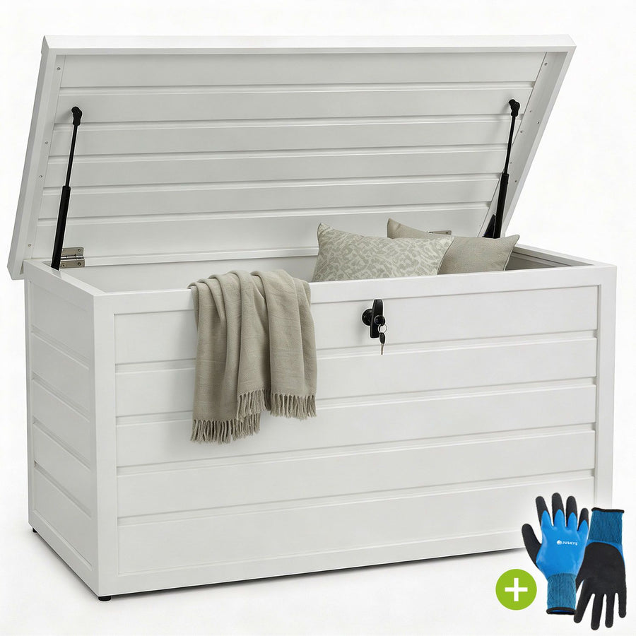 Auflagenbox Metall & Polyrattan günstig online kaufen