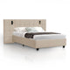 Samt Polsterbett Luzano