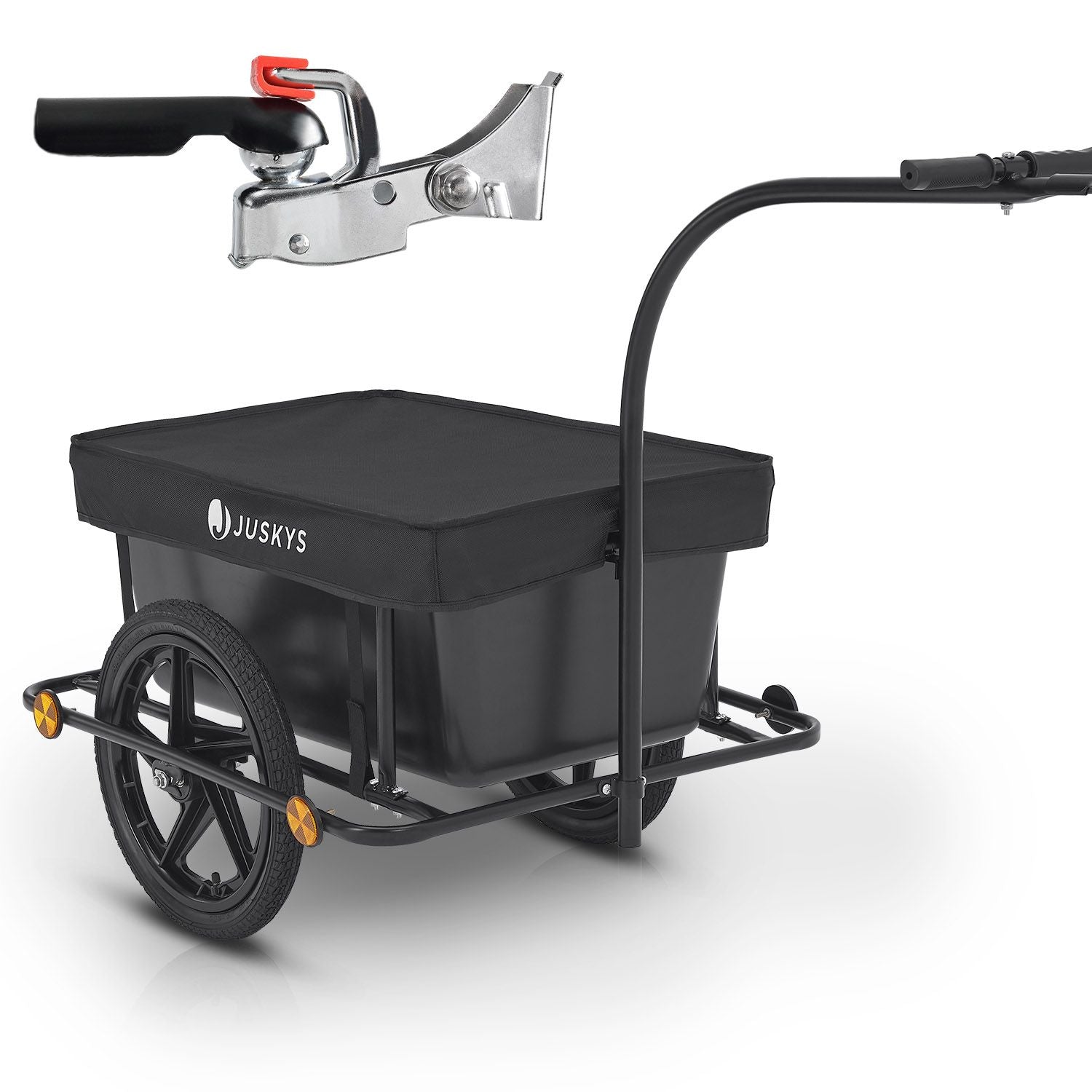 deuba fahrradanhänger 90 l Transportanhänger / Fahrradanhänger 90 Liter