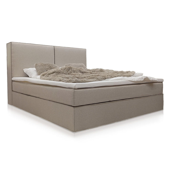 Boxspringbett Detroit - Chenille-Stoff