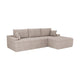 Sofa Coredo mit Cord Bezug & Dekokissen