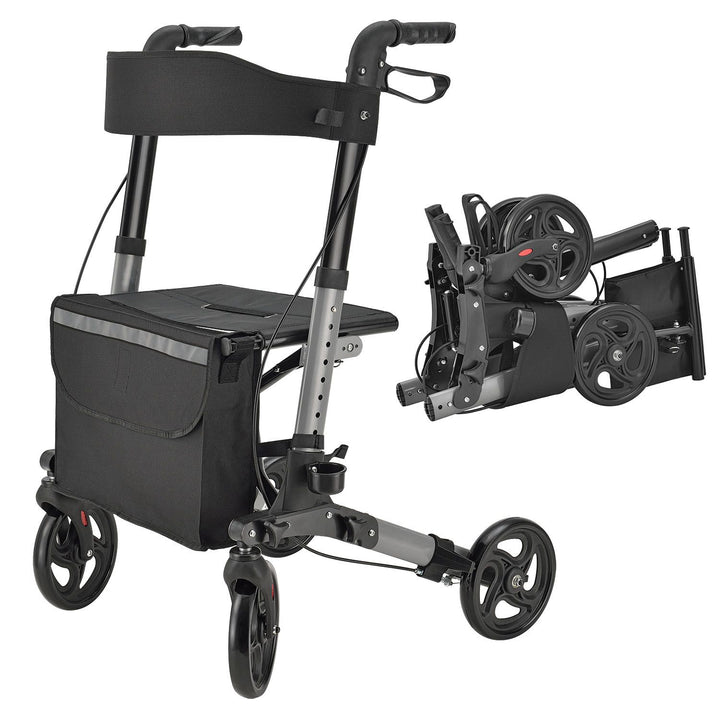 Aluminium Rollator Vital mit Sitz