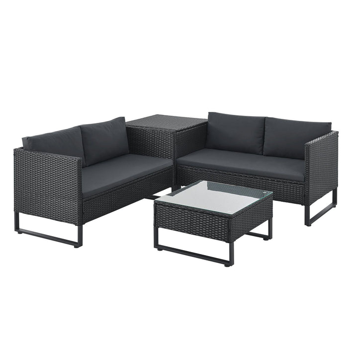 Gartenlounge für 4 Personen Santorini