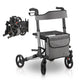 Aluminium Rollator Vital mit Sitz