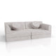 Kindersofa Kayo mit Cord Bezug & Kissen