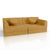 Kindersofa Kayo mit Cord Bezug & Kissen