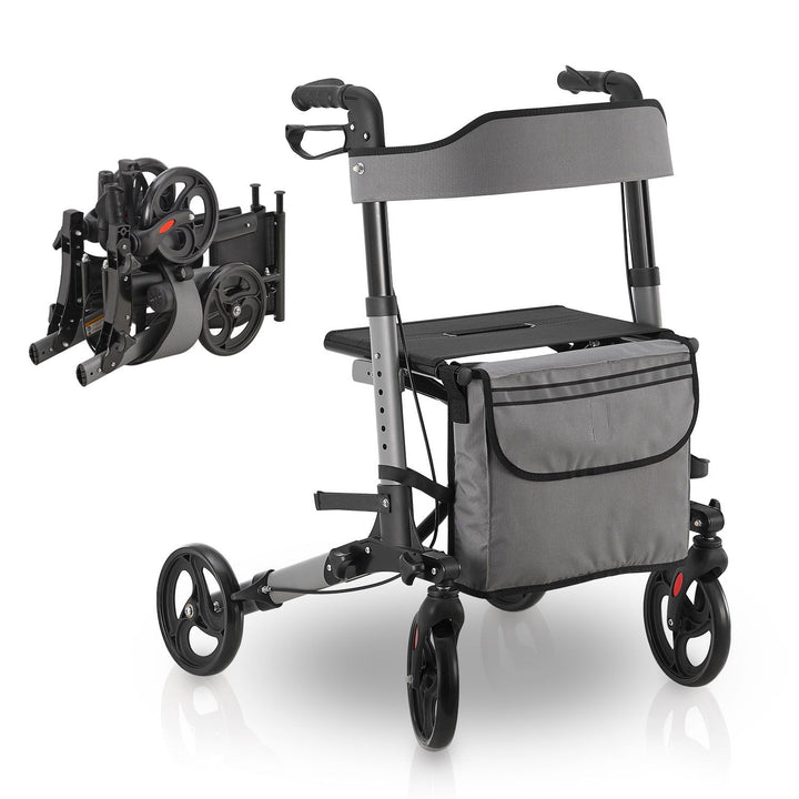 Aluminium Rollator Vital mit Sitz
