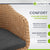 Rattan Korbsessel Cody
