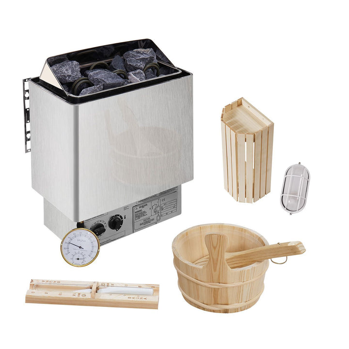 Fasssauna Spitzbergen mit Saunaofen