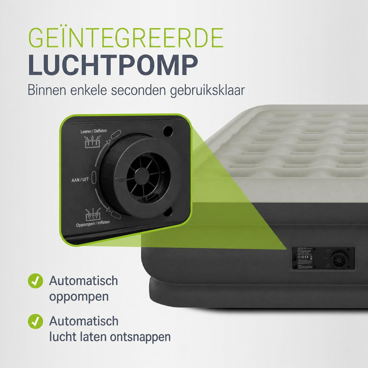 Selbstaufblasende Luftmatratze Sapri