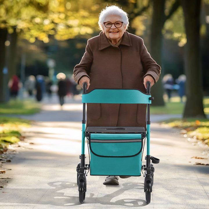 Aluminium Rollator Vital mit Sitz