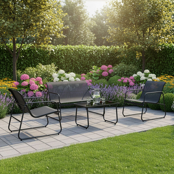 Gartenmöbelset Genua 4-teilig