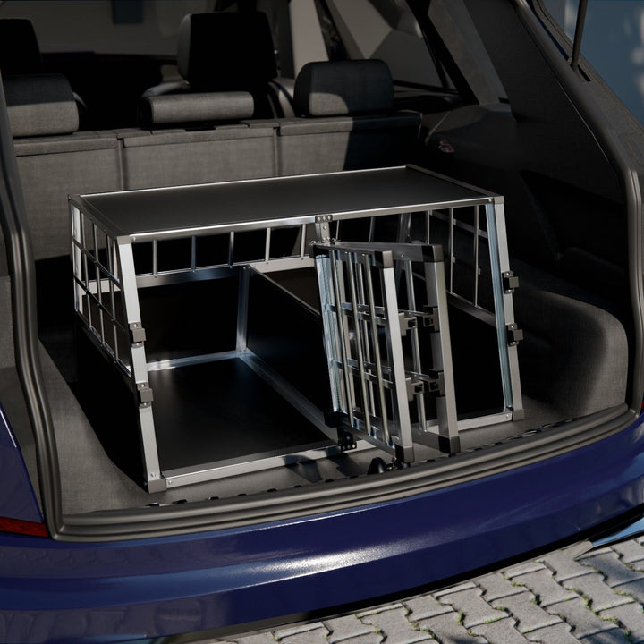 Aluminium Hundetransportbox