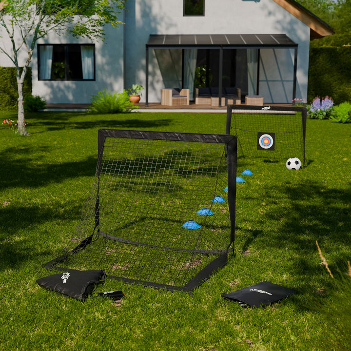 Pop-Up Fußballtor 2er Set Goal Master