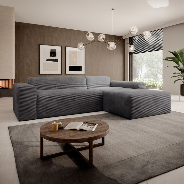 Sofa in L-Form Vals