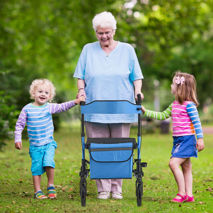 Aluminium Rollator Vital mit Sitz