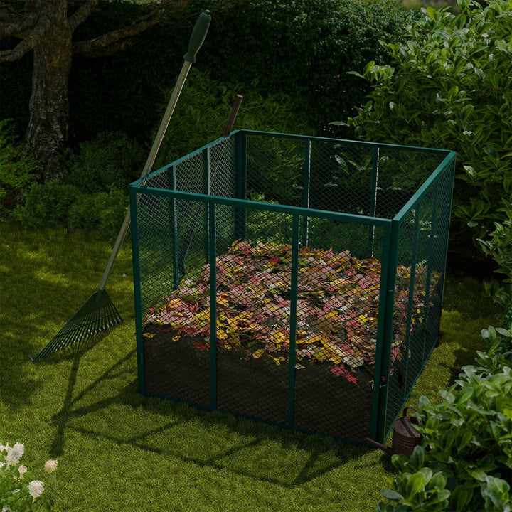 Metall Komposter für Gartenabfälle