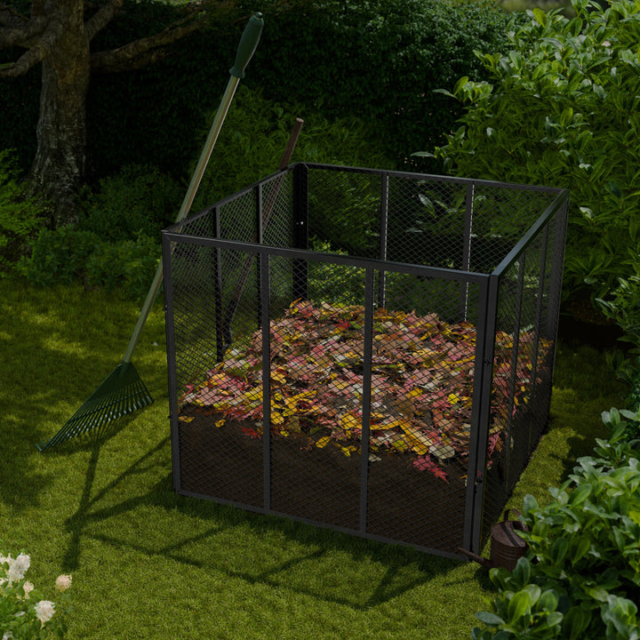 Metall Komposter für Gartenabfälle