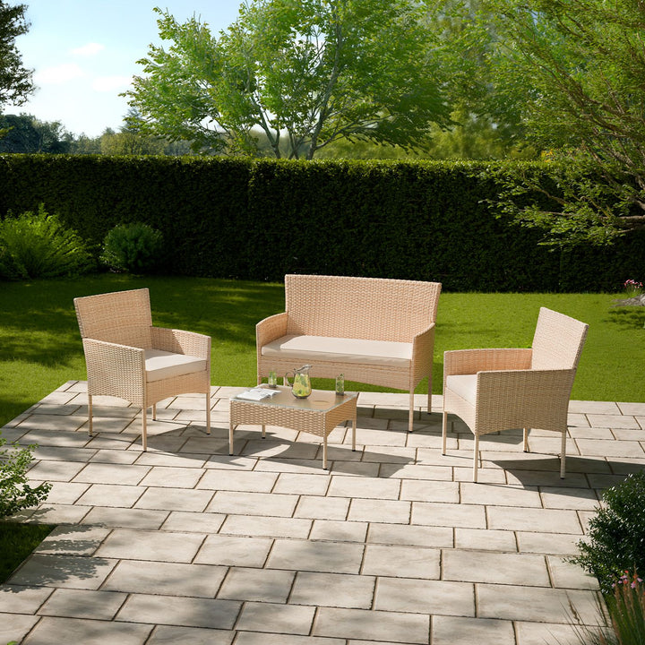 Polyrattan Sitzgruppe Fort Myers