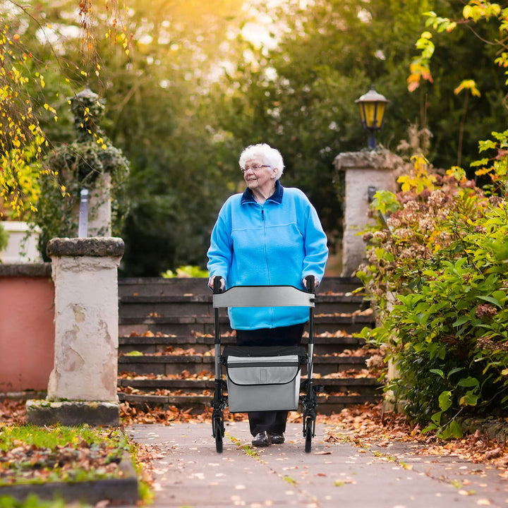 Aluminium Rollator Vital mit Sitz