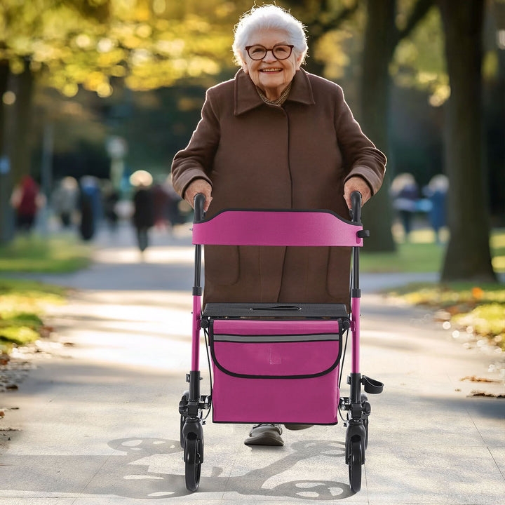 Aluminium Rollator Vital mit Sitz