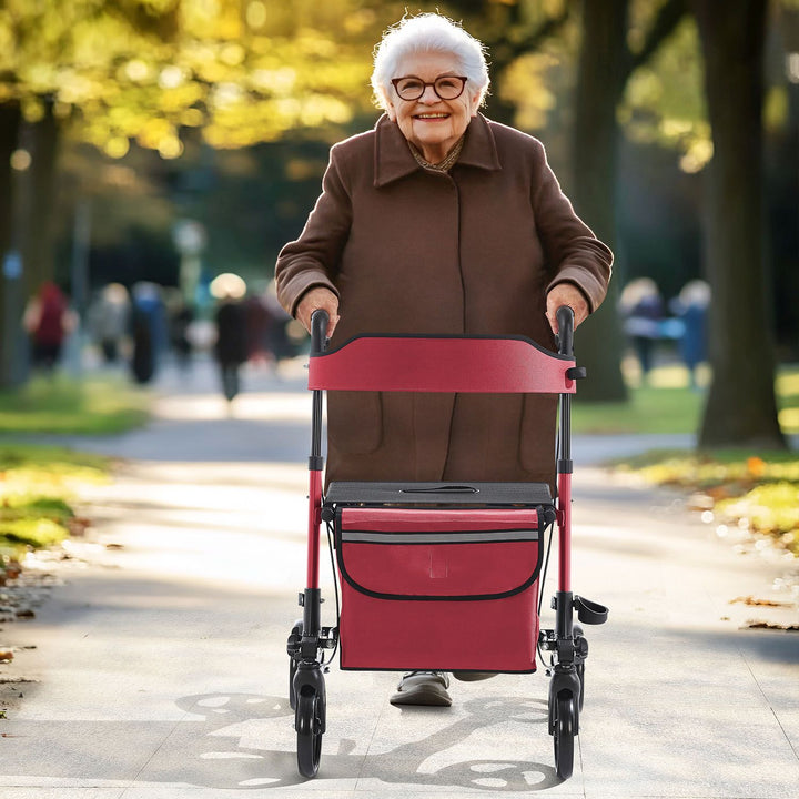 Aluminium Rollator Vital mit Sitz